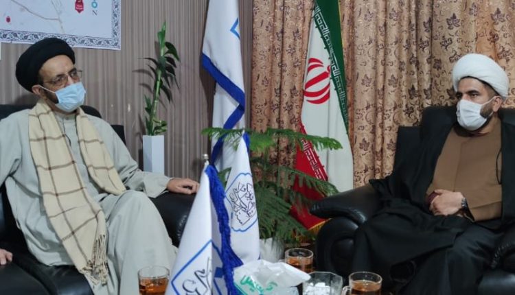 دیدار صمیمانه حجت الاسلام انجوی نژاد و حجت الاسلام مهرابی