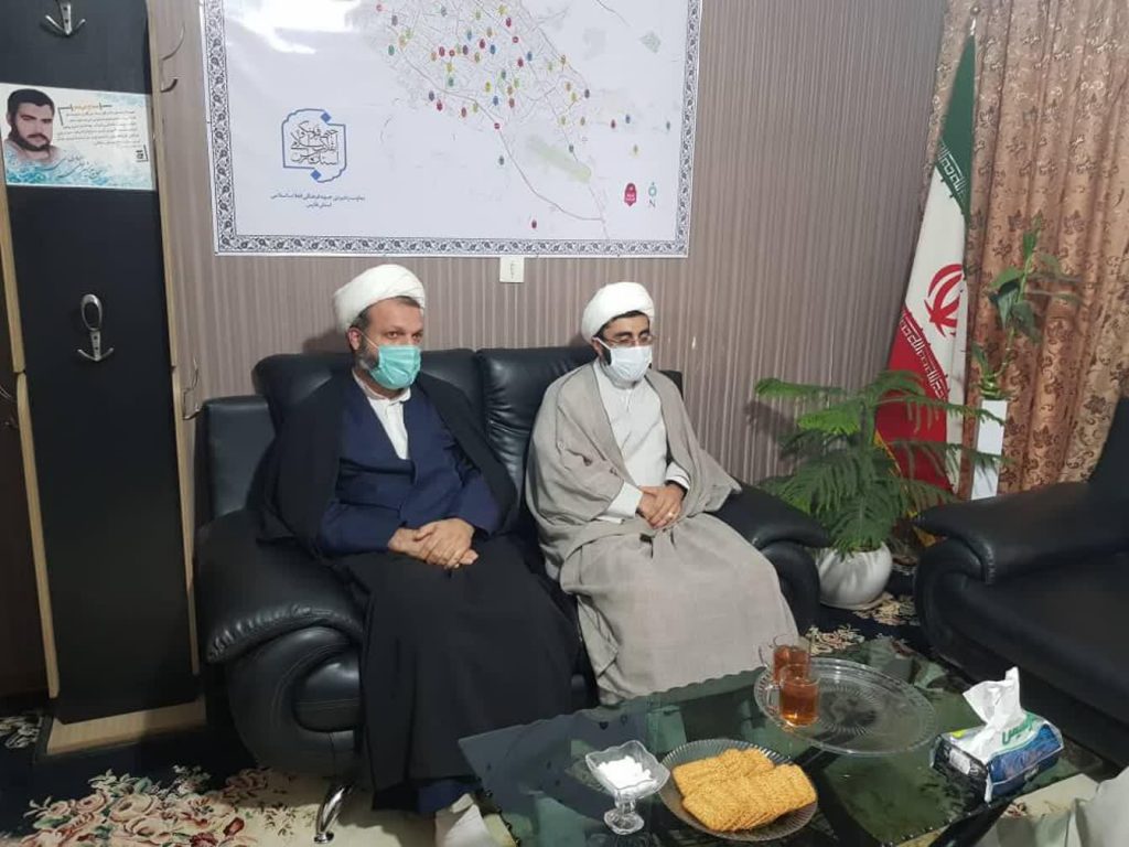 دیدار دبیر جبهه فرهنگی فارس با مدیر حوزه علمیه استان