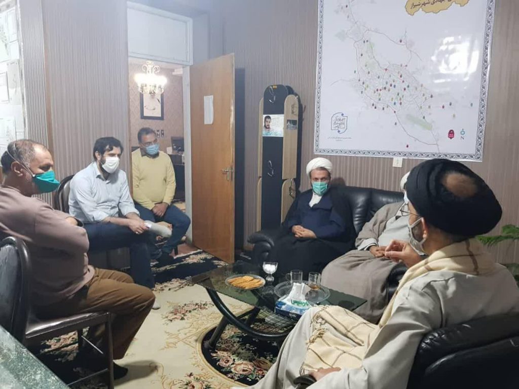 دیدار دبیر جبهه فرهنگی فارس با مدیر حوزه علمیه استان