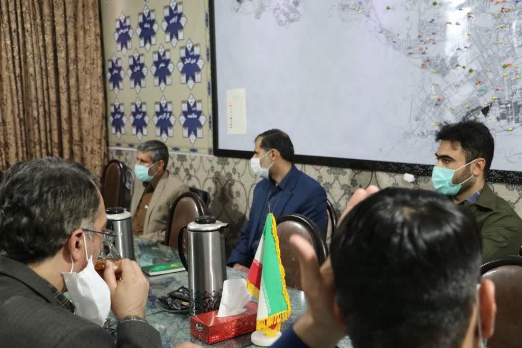 نشست هماهنگی با معاون هماهنگ کننده سپاه استان