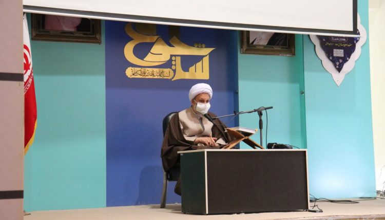 سخنرانی حضرت آیت الله دژکام در مراسم افتتاحیه