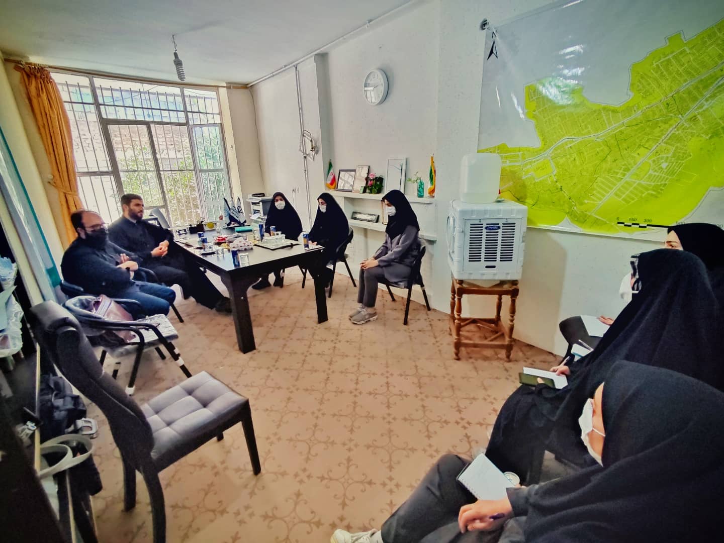 اولین نشست مشترک قرارگاه تحول اجتماعی استان فارس با دفتر تسهیلگری